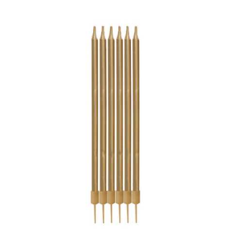 KİKA ALTIN DOĞUM GÜNÜ MUMU 14CM MM21-6