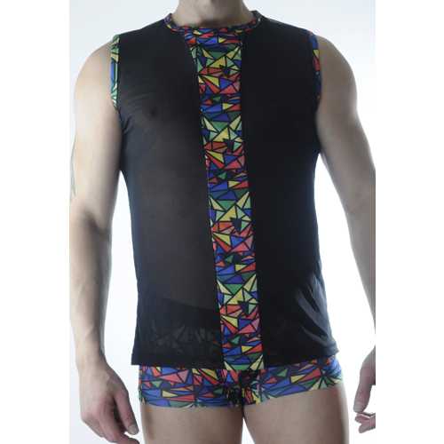 ERKEK TRANSPARAN RENKİ ATLET BOXER TAKIMI