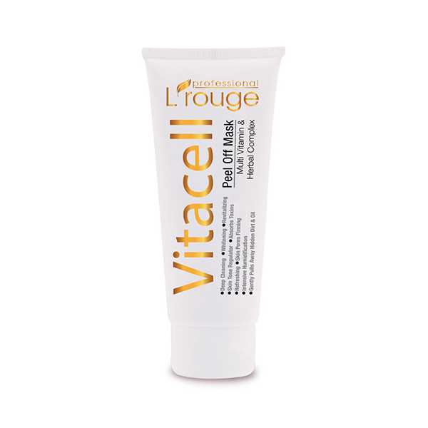 L’ROUGE PROFESSİONAL VİTACELL PEEL OFF MASK ( VİTACELL MASKE ) MULTİ VİTAMİN 10 ML