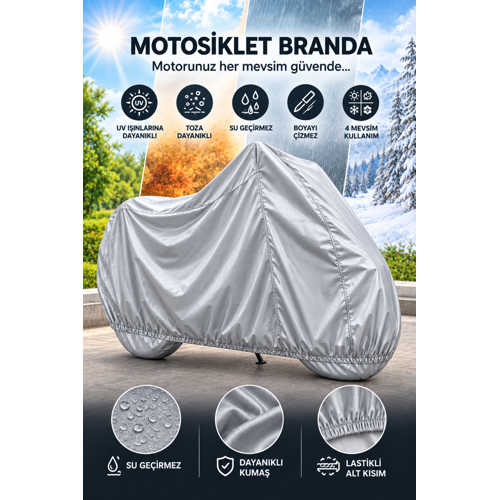KAWASAKİ NİNJA 400 UYUMLU EKO-MOTOR BRANDASI 4 MEVSİM KORUMA 2XL