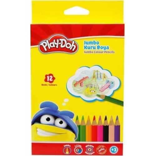 PLAY-DOH KURU BOYA JUMBO ÜÇGEN WOODFREE 12Lİ