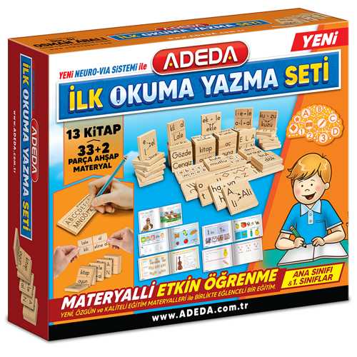 ADEDA İLK OKUMA YAZMA SETİ
