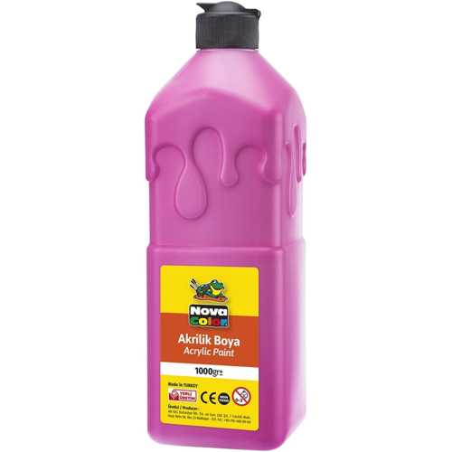 NOVA COLOR AKRİLİK BOYA 180GR PEMBE