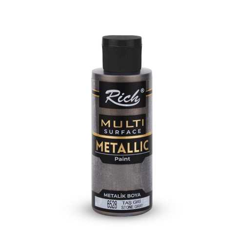 RİCH MULTİ METALİK 120ML 6528 TAŞ GRİ