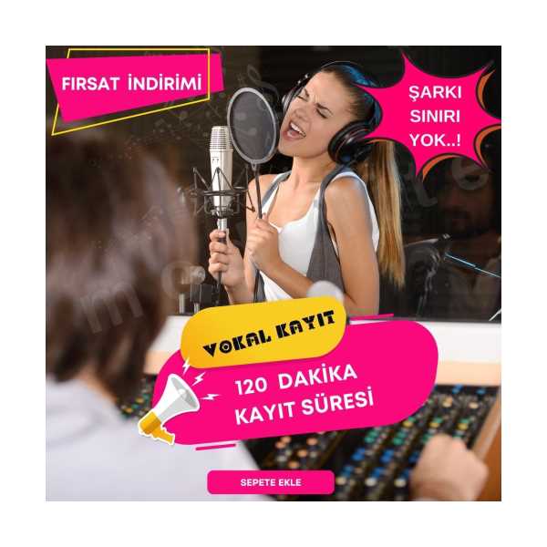 vokal kayıt (120 dakika süreli)