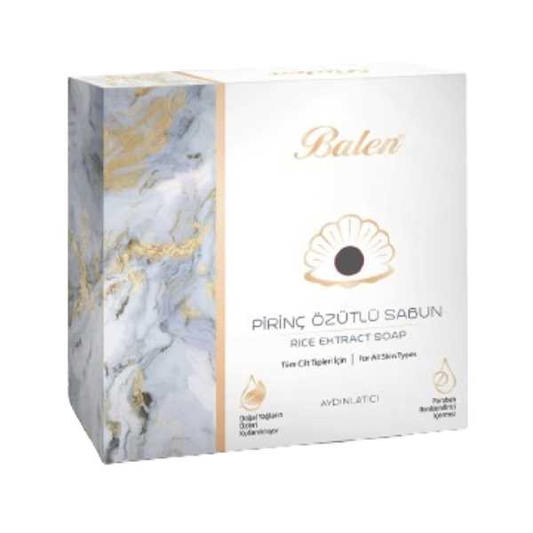 BALEN  PİRİNÇ SABUNU  YENİLEYİCİ NEMLENDİRİCİ - 125 GR