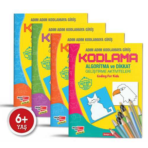 DİKKAT ALGORİTMA TEMELLİ ADIM ADIM KODLAMA (4LÜ)