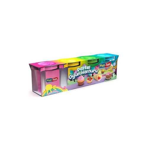 PLAYTOYS OYUN HAMURU PASTEL 4X100GR