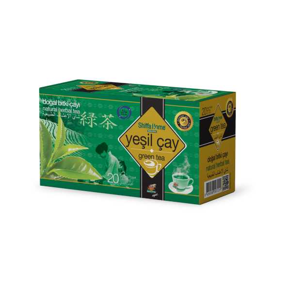 SHİFFA HOME YEŞİL BİTKİ ÇAYI 20 SÜZEN POŞET