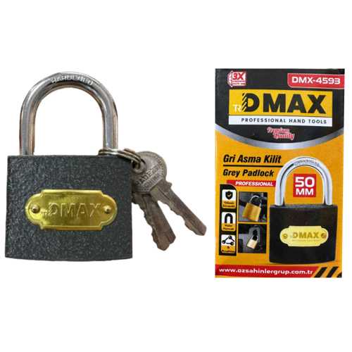 DMAX ASMA KİLİT GRİ 50MM