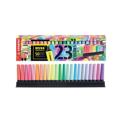 STABİLO FOSFORLU KALEM BOSS 23LÜ SET 7023-01