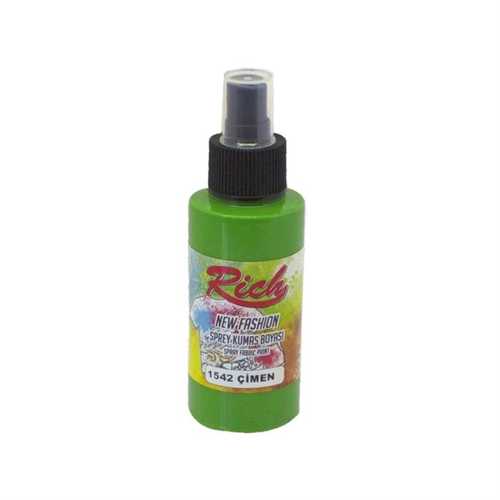 RİCH SPREY KUMAŞ BOYASI 60ML 1542 ÇİMEN