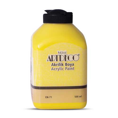 ARTDECO AKRİLİK BOYA 500ML 3601 SARI