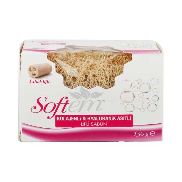 SOFTEM SFT COLLAGENLİ HYALURANİK LİFLİ SABUN 130 GR