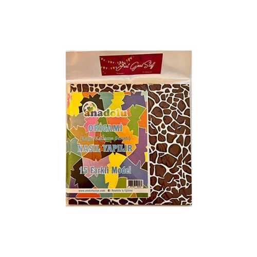 ANADOLU ORİGAMİ KAĞIDI 15X15