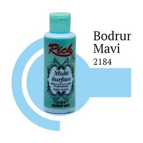 RİCH AKRİLİK BOYA 120ML 1178 BODRUM MAVİ