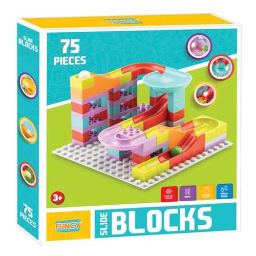 FUNCY SLİDE BLOCKS 75 PARÇA