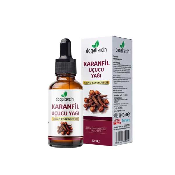 DOĞALTERCİH KARANFİL UÇUCU YAĞI 10 ML - KATKISIZ SAF KARANFİL YAĞI