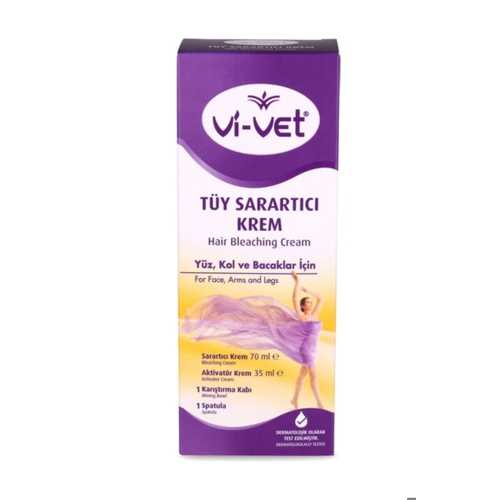 VIVET TÜY SARARTICI KREM 70ML + 35 ML