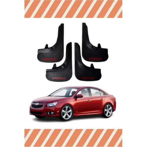 CHEVROLET CRUZE SEDAN RACİNG YAZILI 4'LÜ TOZLUK ÇAMURLUK PAÇALIK