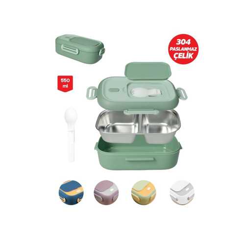 FİXPOİNT ÇELİK BESLENME KABI 550ML P-1391