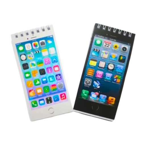 SİNGLE COLOR NOT DEFTERİ 6.5X14 IPHONE