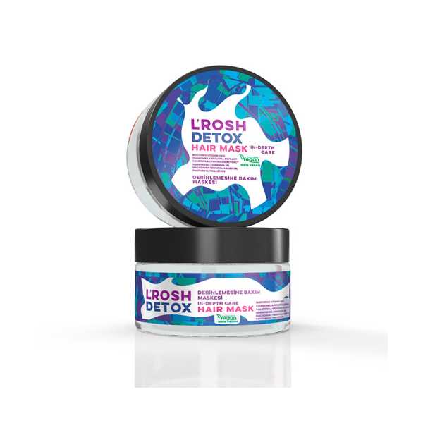 L'ROSH DETOX HAIR MASK - DERİNLEMESİNE SAÇ BAKIM MASKESİ / 250 ML