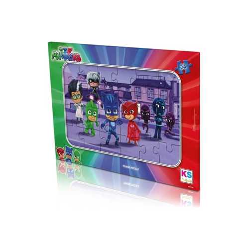KS FRAME PUZZLE PJMASKS 24 PJM704