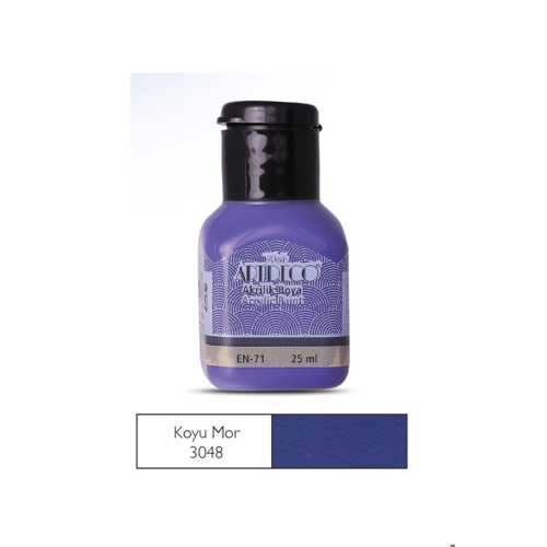 ARTDECO AKRİLİK BOYA 25ML 3048 KOYU MOR