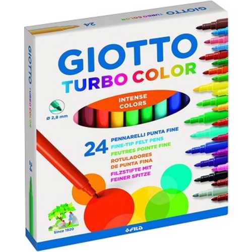 GİOTTO KEÇELİ BOYA KALEMİ 24 RENK 417000