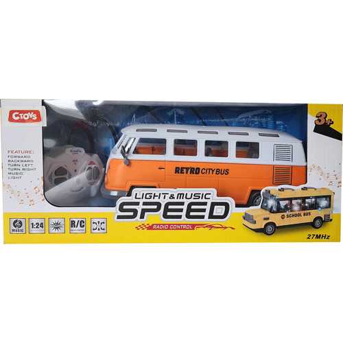 CTOYS UZAKTAN KUMANDALI OTOBÜS IŞIKLI SESLİ 168B
