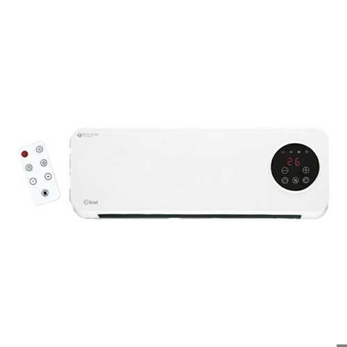KİWİ KHT-8490 KLİMA TİPİ DUVAR TİPİ ISITICI FAN KUMANDALI - DİJİTAL DOKUNMATİK EKRAN 2 KADEME ISI ZA