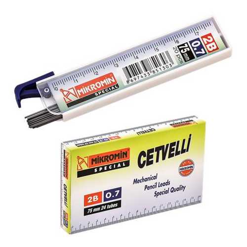 MİKRO M-650 75MM CETVELLİ KALEM UCU 0.7MM 2B -24-