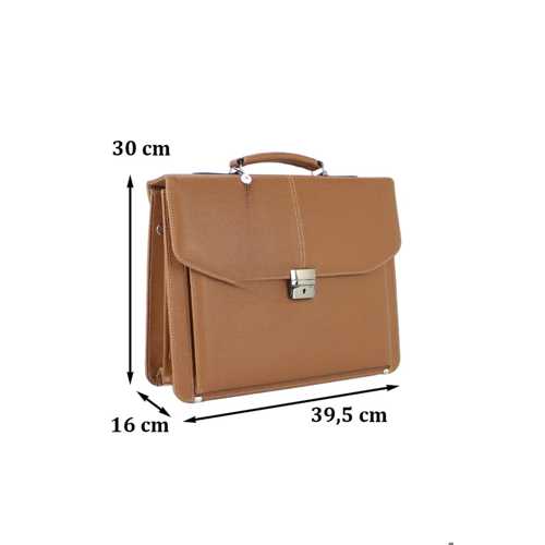 ERKEK OMUZ ÇANTASI A4 VE DOSYA UYUMLU KİLİT MEKANİZMALI 15,6 INÇ LAPTOP BÖLMELİ
