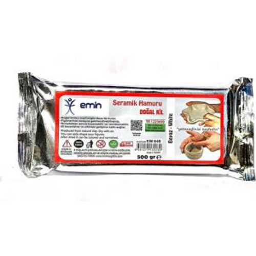 ARKS SERAMİK KİL ÇAMURU 500GR BEYAZ