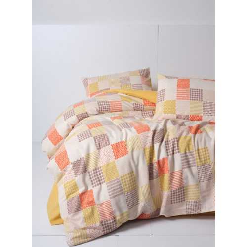 COTTON BOX FLANEL NEVRESIM TAKIMI ÇIFT KIŞILIK PALM HARDAL