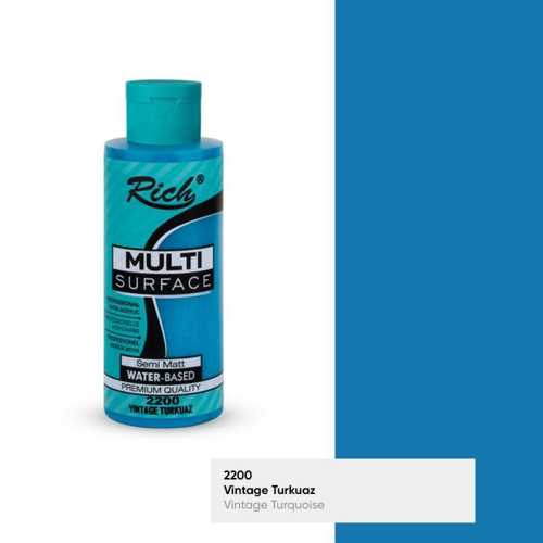 RİCH MULTİSURFACE 120ML 2200 VINTAGE TURKUAZ