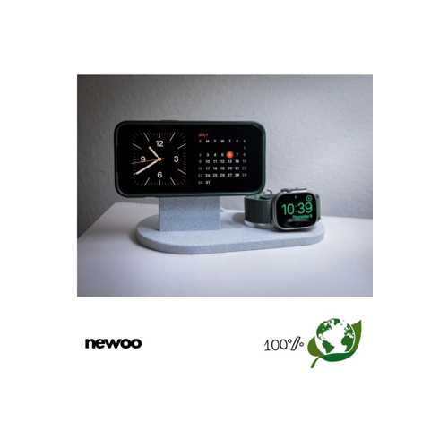 ŞIK VE MODERN APPLE ŞARJ KABLOSUZ ŞARJ STANDI (IPHONE VE WATCH İÇİN)