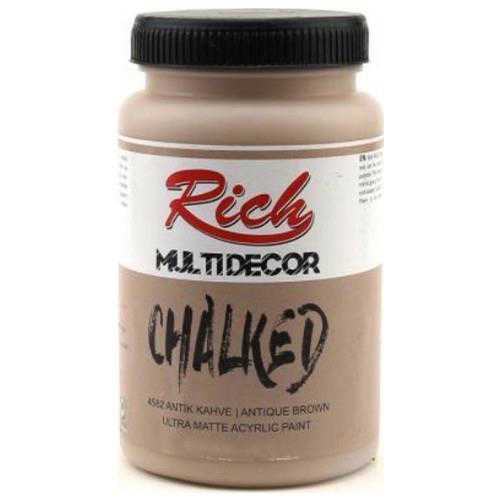 RİCH MULTİDEKOR CHALKED 500ML 4582 ANTİK KAHVE