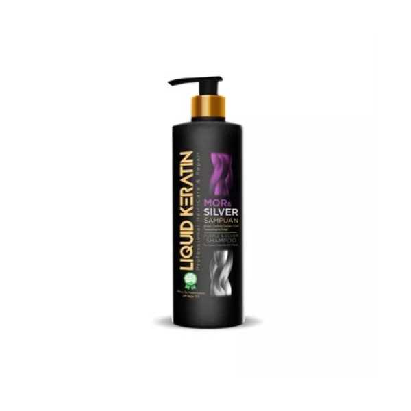 KERATİNLİ MOR & SİLVER SAÇ BAKIM ŞAMPUANI 350 ML