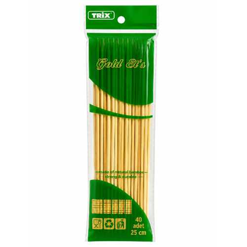 ÇÖP ŞİŞ 25CM 40LI