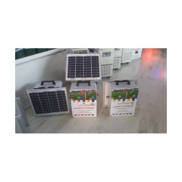 HEDİYELİ BLACKDİAMONDS SOLAR DOMUZ KOVUCU  ELEKTRİKLİ ÇİT GÜNEŞ ENERJİ PAKETİ AKÜ DAHİL
