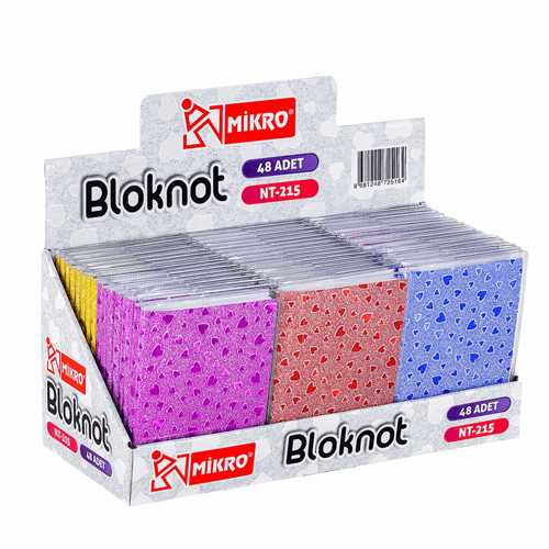 MİKRO ST. NT-215 ÇİZGİLİ NOT DEFTERİ -48-