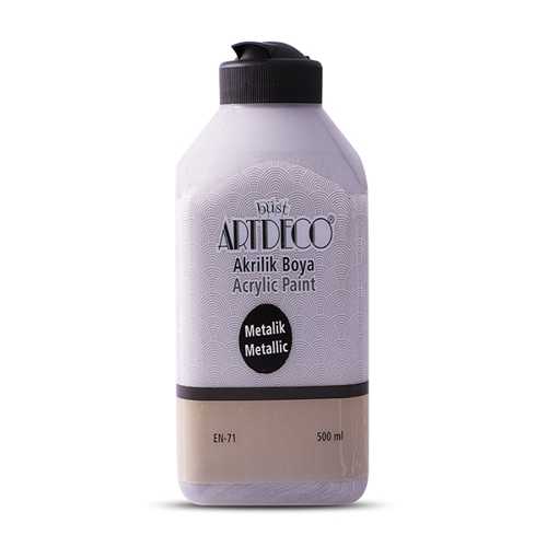 ARTDECO METALİK AKRİLİK BOYA 500ML GÜMÜŞ 3722