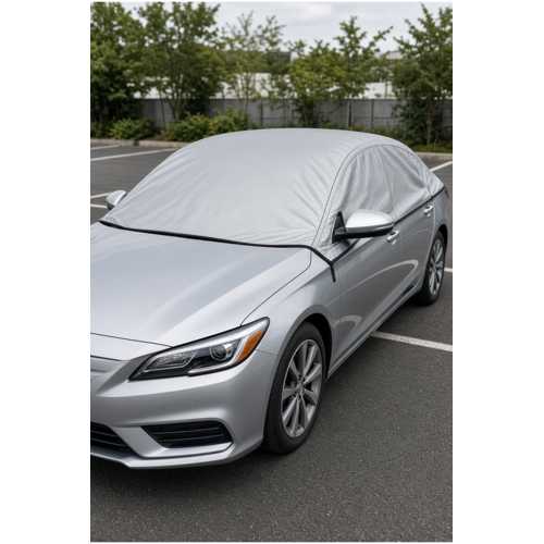 MASERATİ GHİBLİ İLE UYUMLU YARIM 4 MEVSİM KORUMA ARABA - OTO BRANDA ÇİFT KAT MİLFONLU