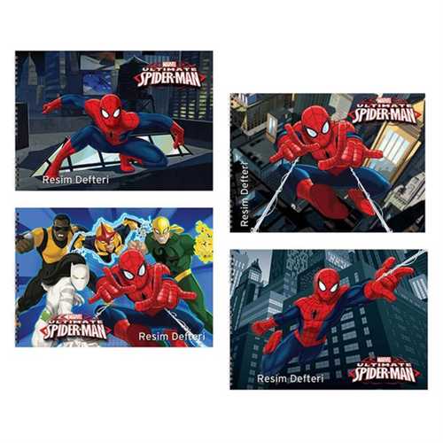 KESKİN RESİM DEFTERİ 15YP 25X35 SPIDER-MAN