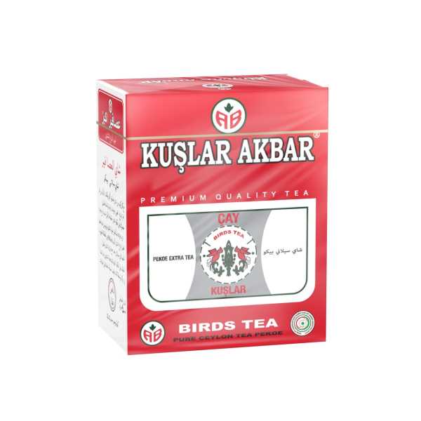 KUŞLAR AKBAR SİYAH ÇAY 400 G