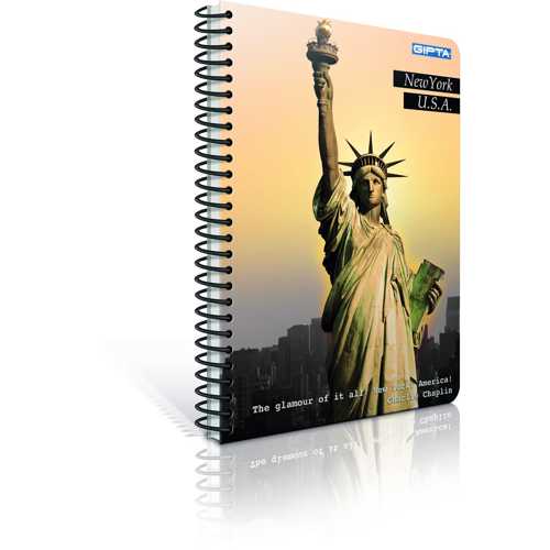 GIPTA CAPİTAL SPİRALLİ SERT KAPAKLI 100YP ÇİZGİLİ
