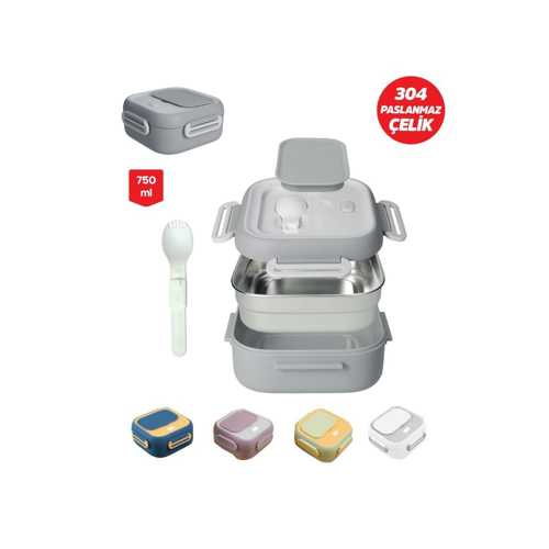 FİXPOİNT ÇELİK BESLENME KABI 750ML P-1407