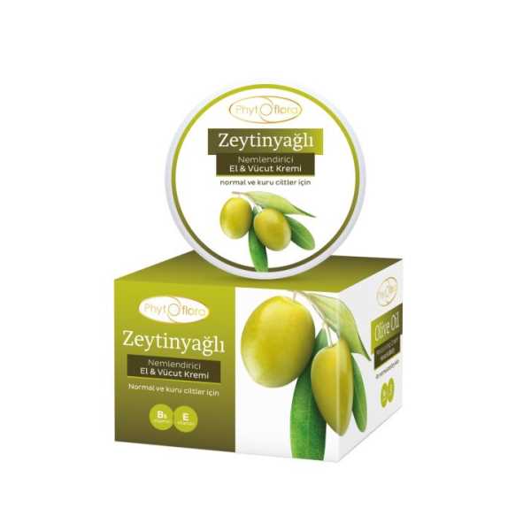  PHYTOFLORA ZEYTİNYAĞLI NEMLENDİRİCİ EL VE YÜZ KREMİ - 100 ML. 